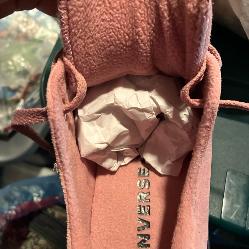 Converse All Star rose pink suede shoes - Picture 6 of 6